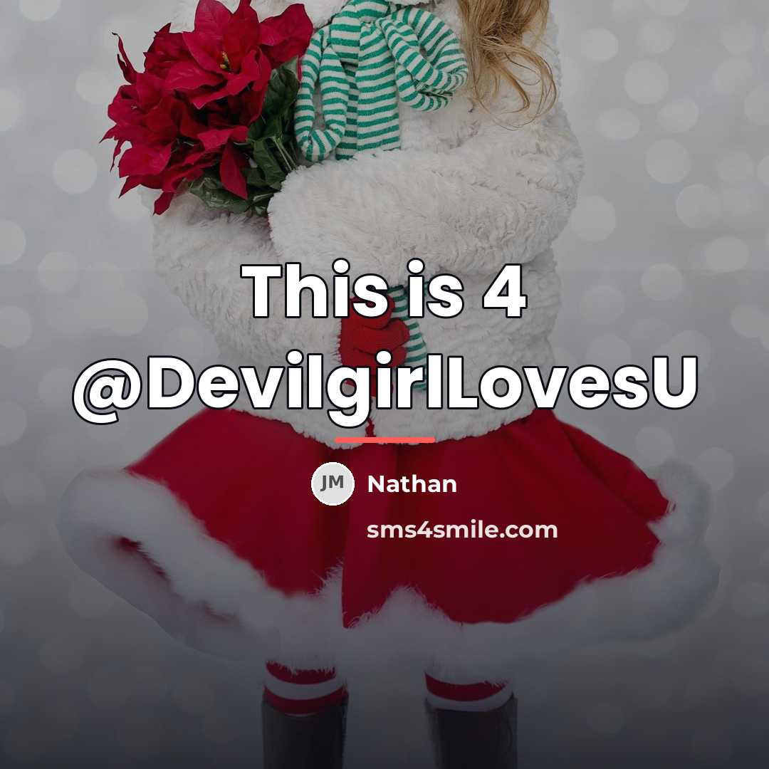 “This is 4 @DevilgirlLovesU…” quote by Nathan