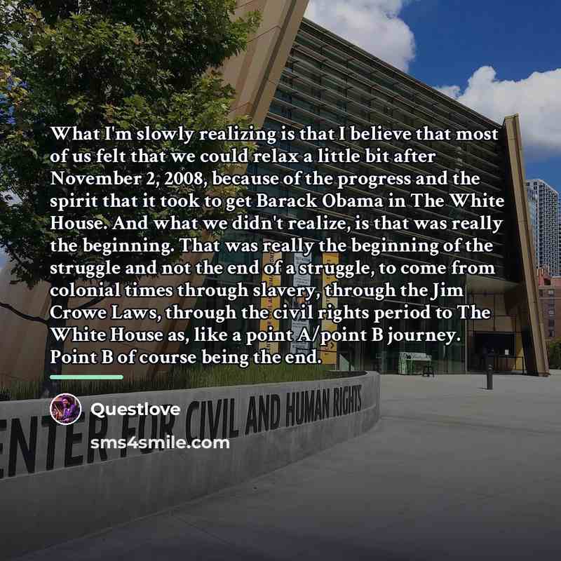 “What I'm slowly realizing is that I believe that most…” quote by Questlove