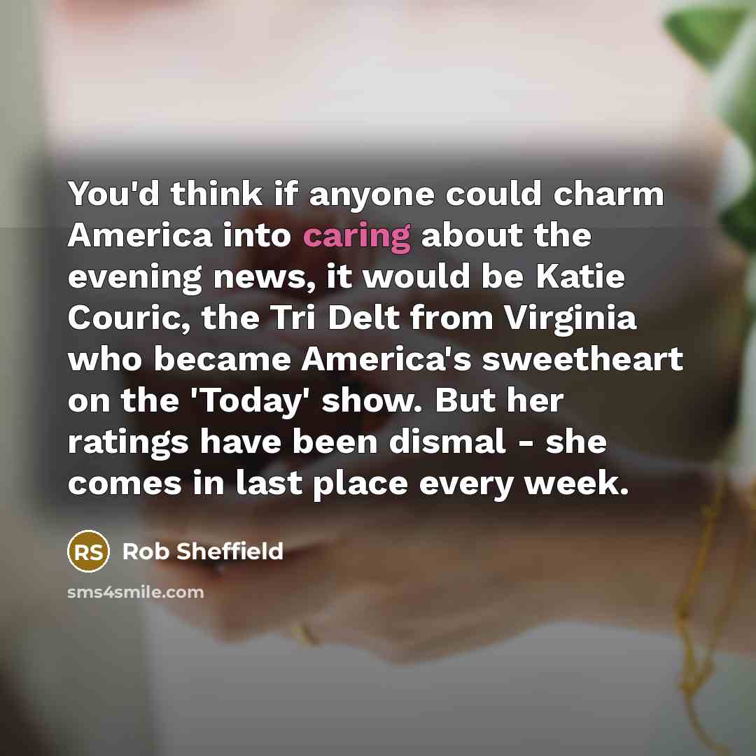 “You'd think if anyone could charm America into caring about…” quote by Rob Sheffield