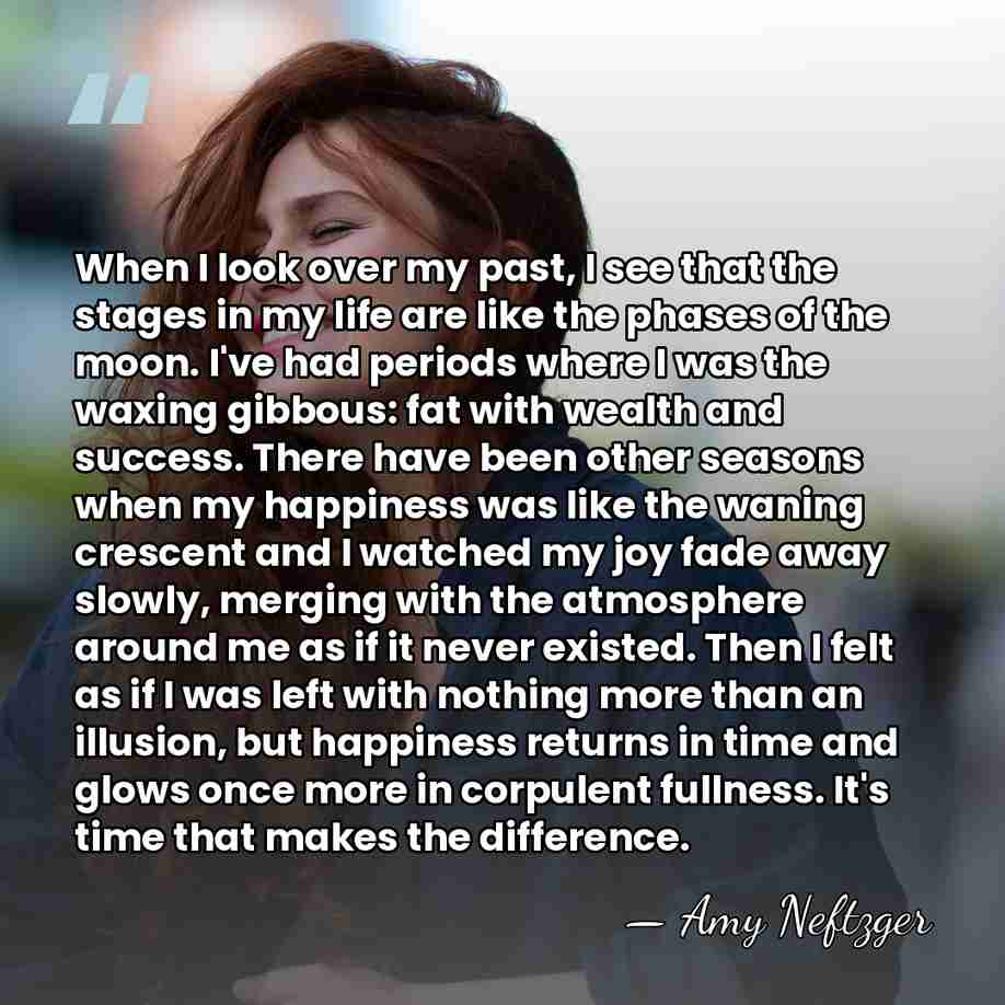 When I look over my past, I see that the stages in&hellip; - Amy Neftzger