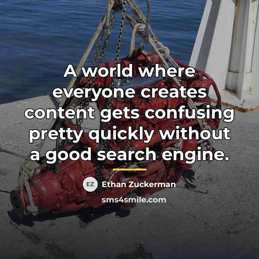 “A world where everyone creates content gets confusing pretty quickly…” quote by Ethan Zuckerman
