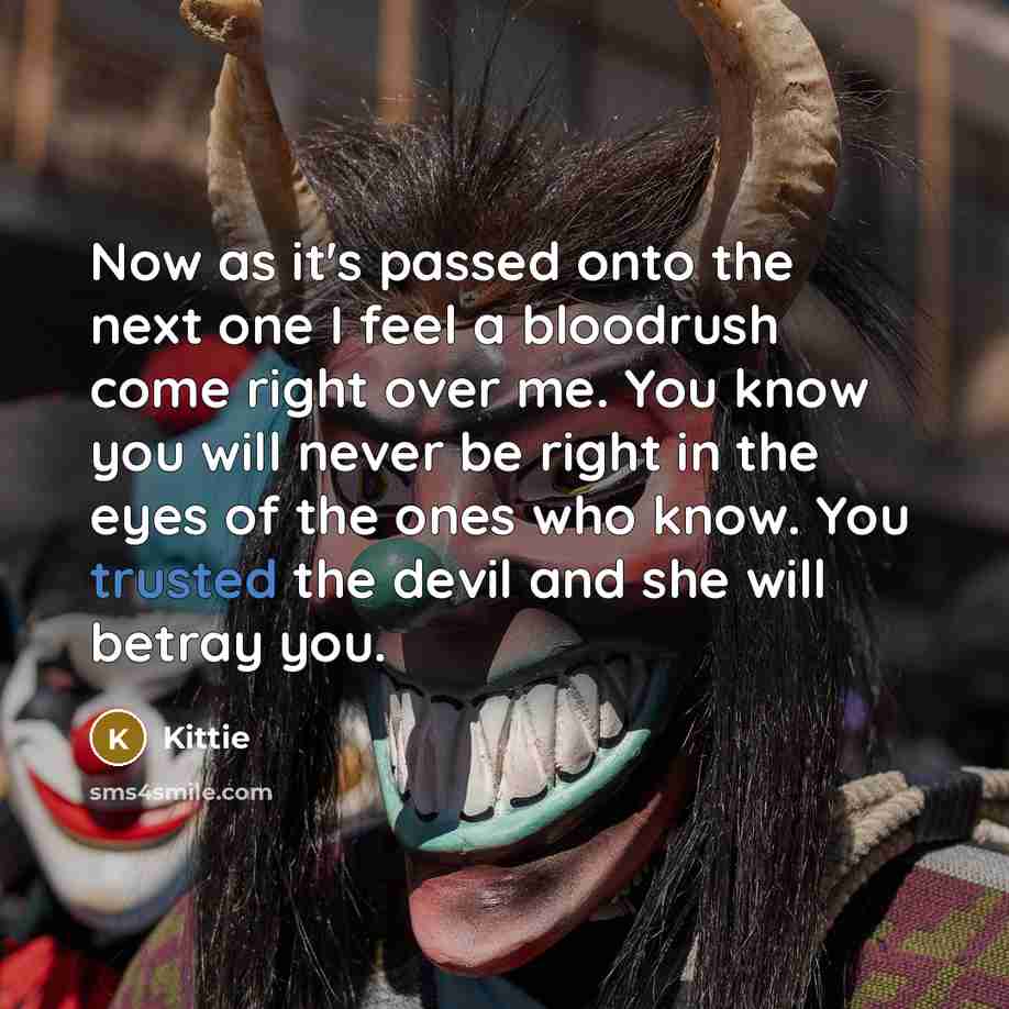 “Now as it's passed onto the next one I feel…” quote by Kittie