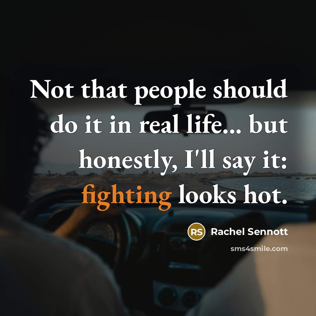 “Not that people should do it in real life... but…” quote by Rachel Sennott