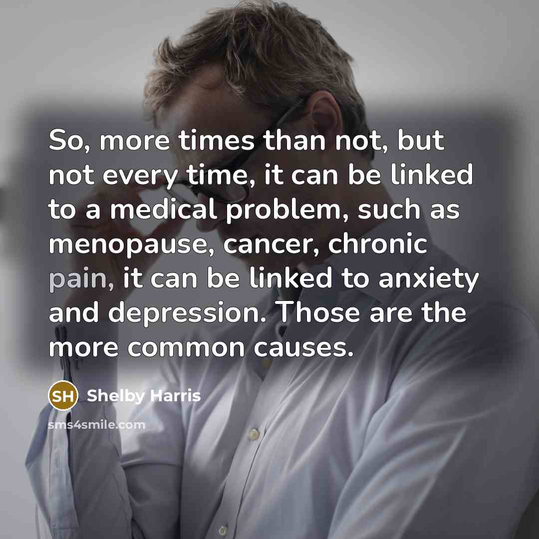 “So, more times than not, but not every time, it…” quote by Shelby Harris