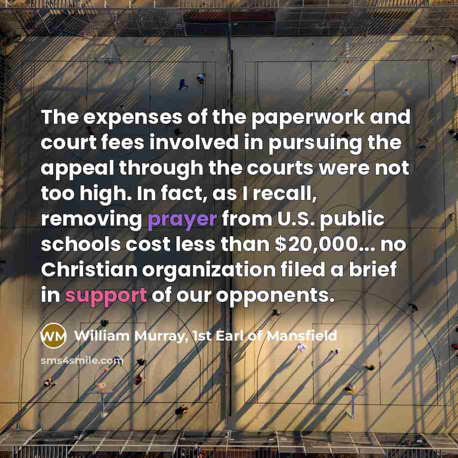 “The expenses of the paperwork and court fees involved in…” quote by William Murray, 1st Earl of Mansfield