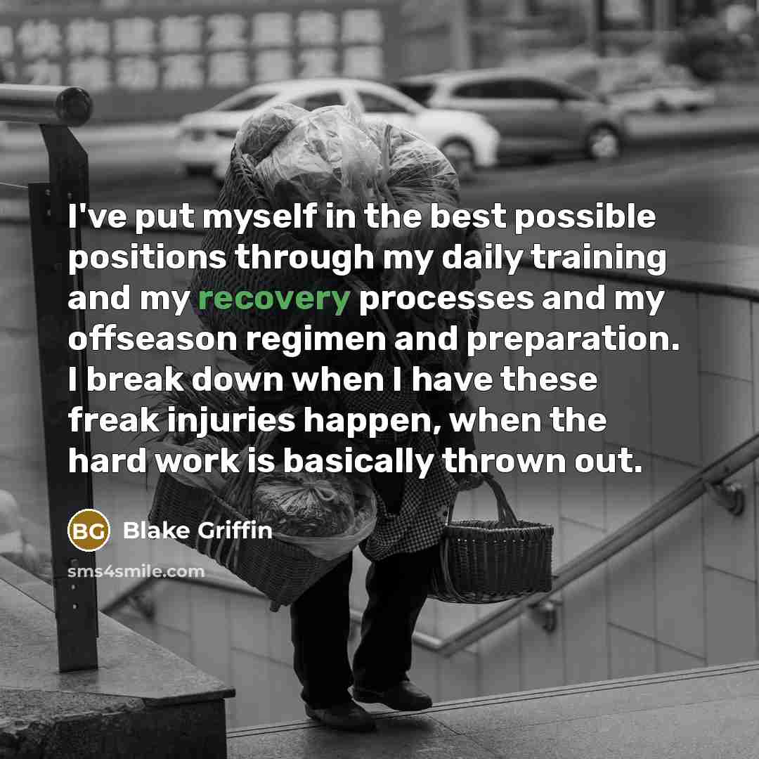 “I've put myself in the best possible positions through my…” quote by Blake Griffin