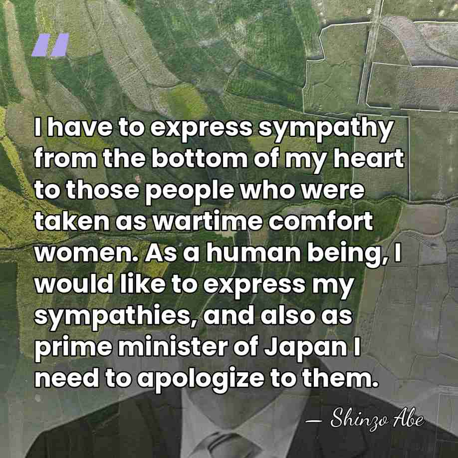 I have to express sympathy from the bottom of my heart to&hellip; - Shinzo Abe