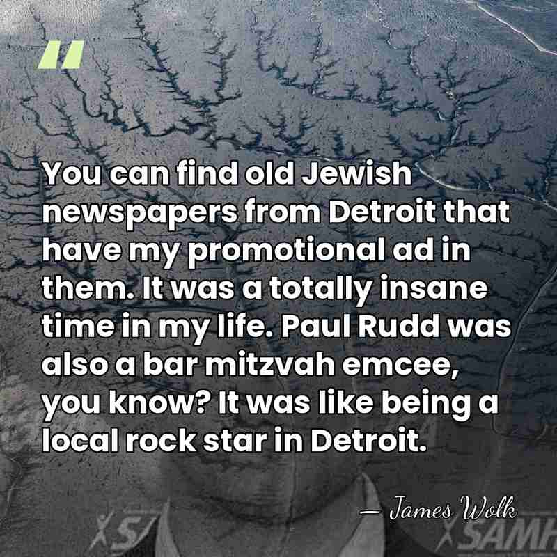 You can find old Jewish newspapers from Detroit that have my promotional&hellip; - James Wolk