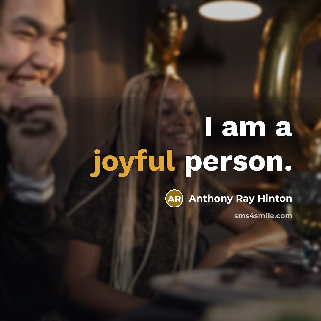 “I am a joyful person.…” quote by Anthony Ray Hinton