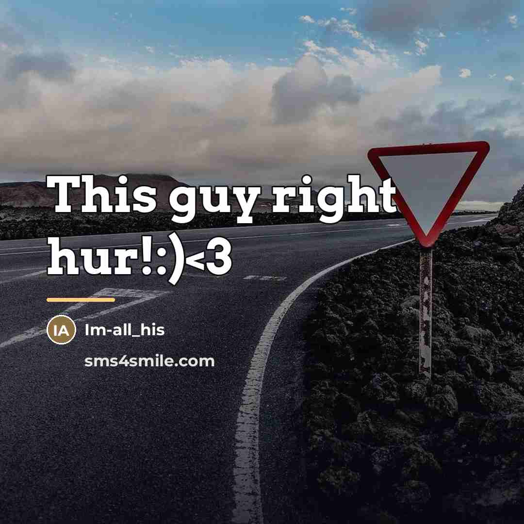 “This guy right hur!:)…” quote by Anonymous