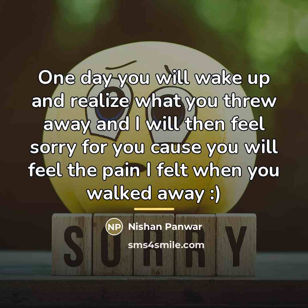 “One day you will wake up and realize what you…” quote by Nishan Panwar