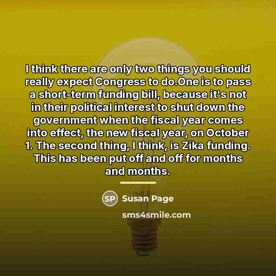 “I think there are only two things you should really…” quote by Susan Page