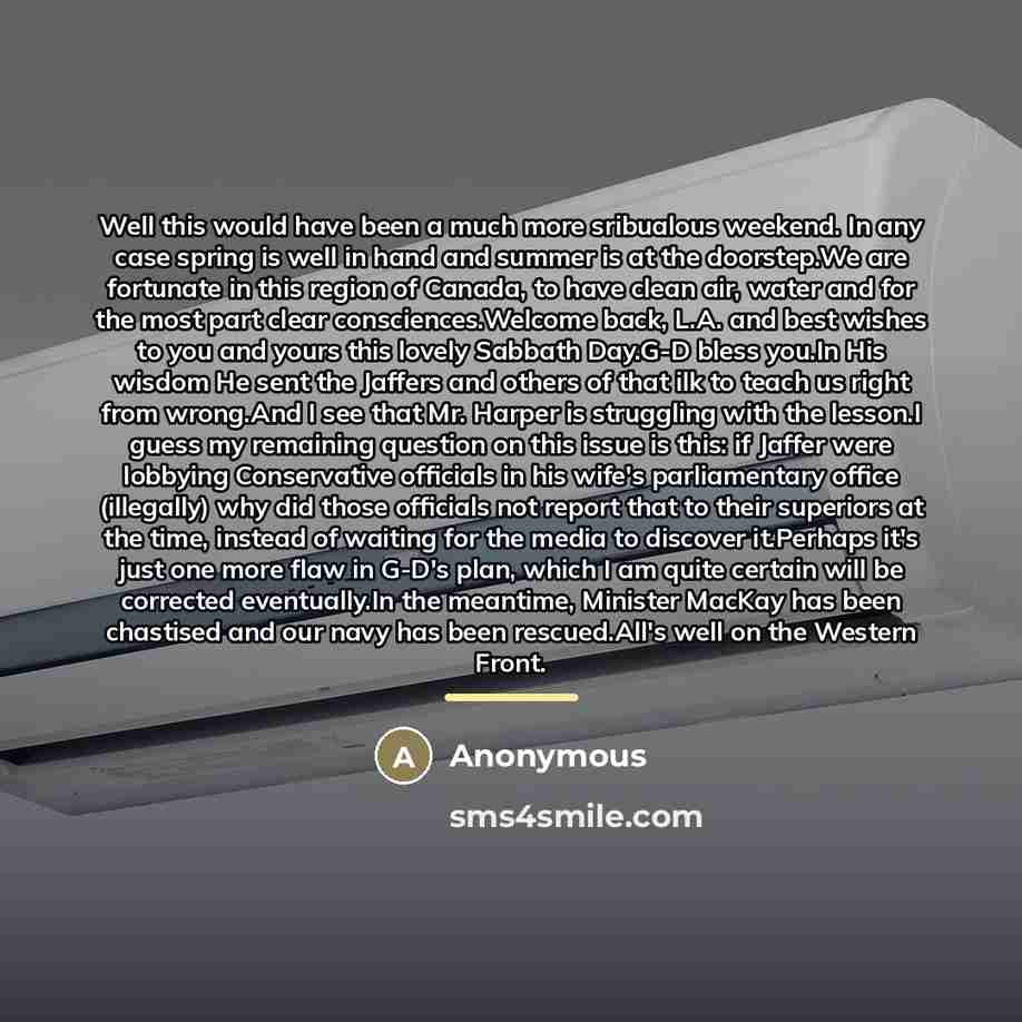 “Well this would have been a much more sribualous weekend.…” quote by Anonymous