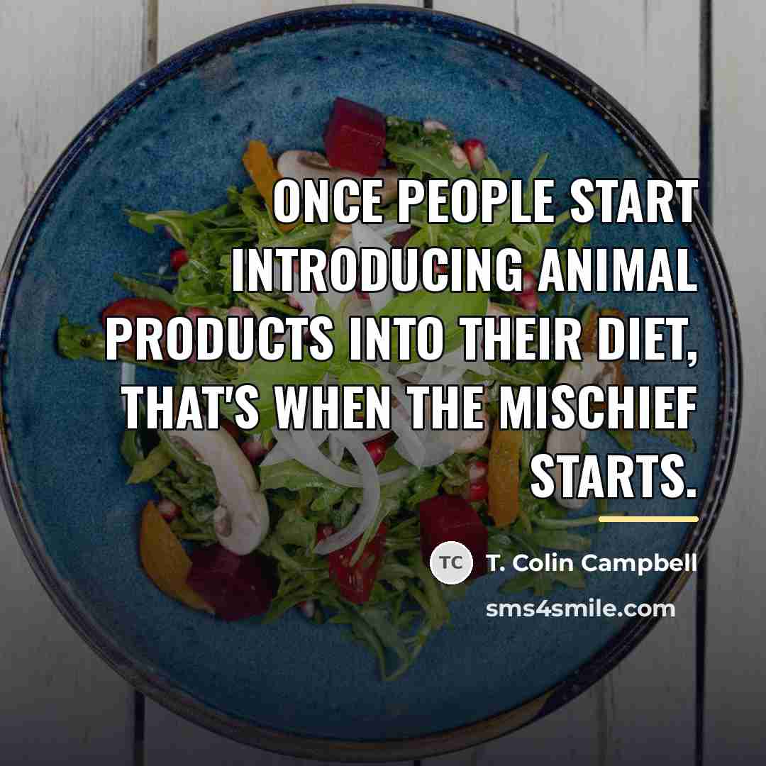 “Once people start introducing animal products into their diet, that's…” quote by T. Colin Campbell