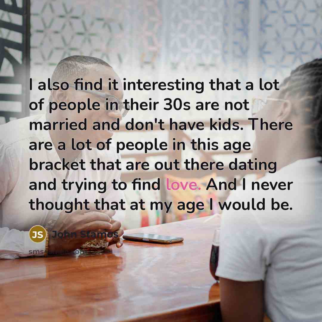 “I also find it interesting that a lot of people…” quote by John Stamos