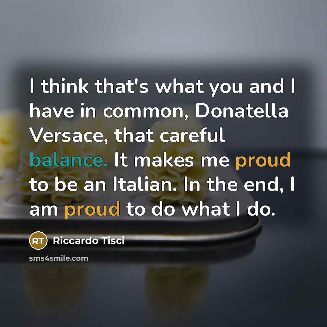 “I think that's what you and I have in common,…” quote by Riccardo Tisci