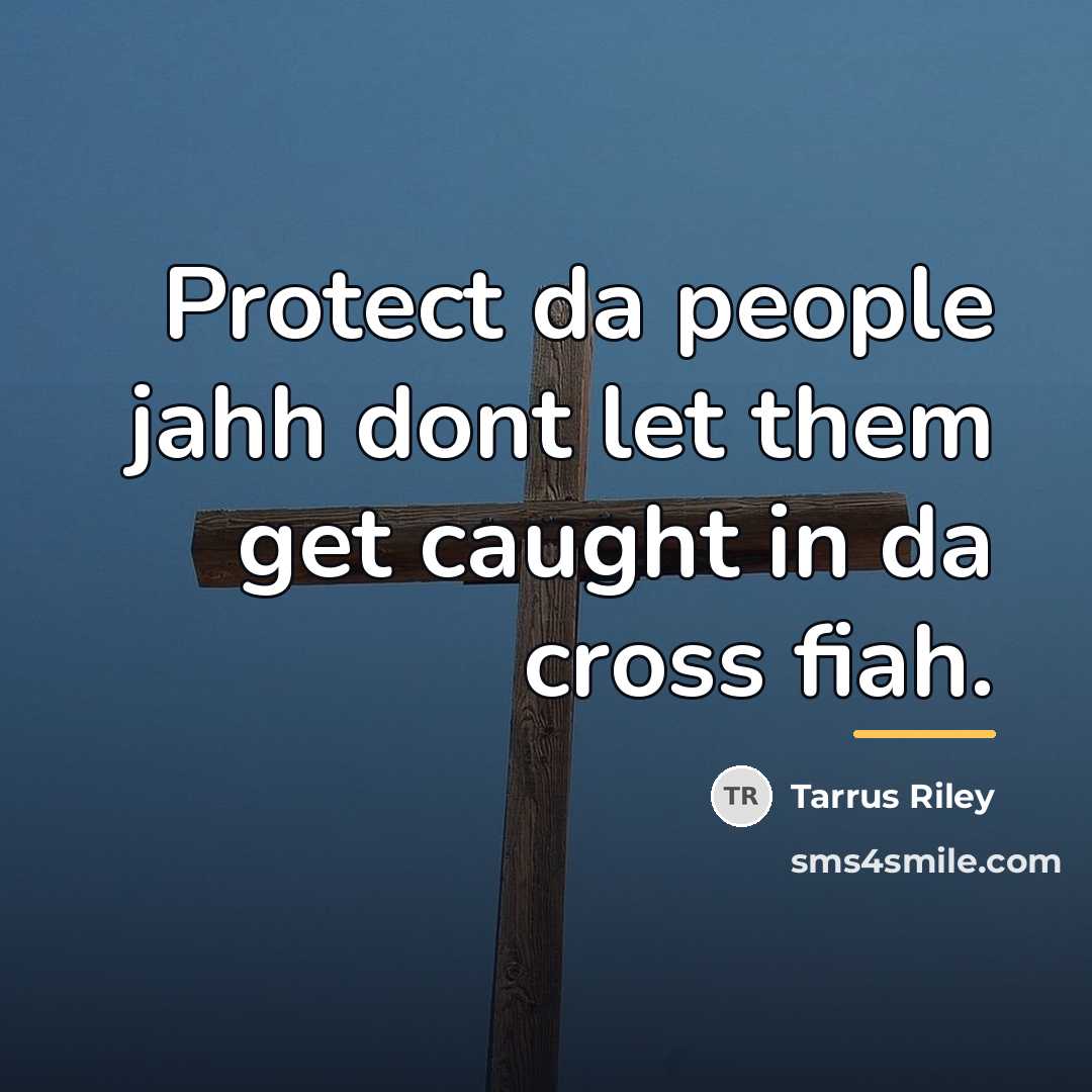 “Protect da people jahh dont let them get caught in…” quote by Tarrus Riley