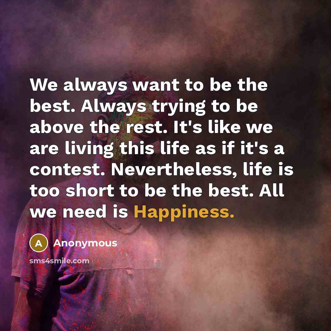 “We always want to be the best. Always trying to…” quote by Anonymous