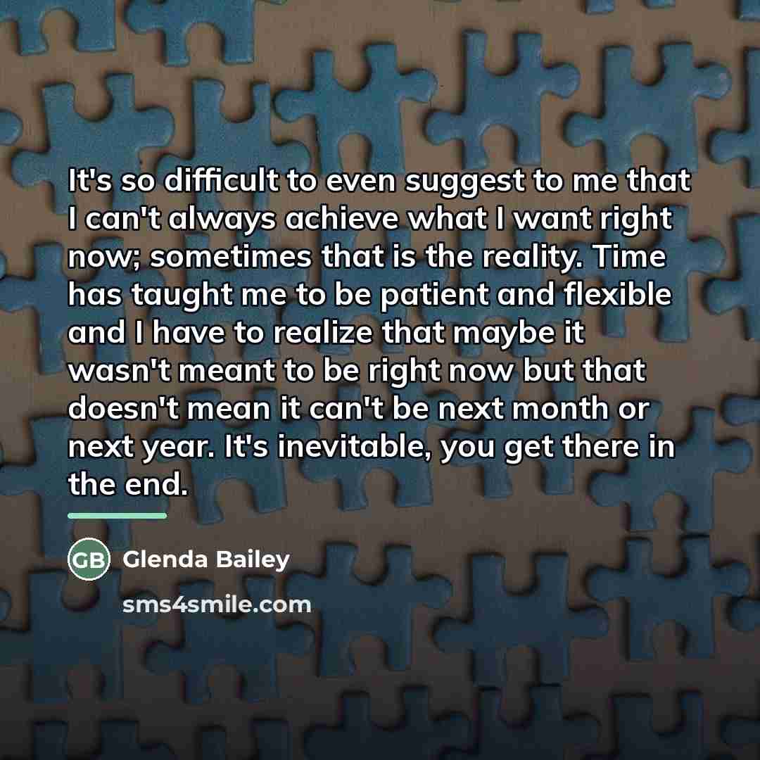 “It's so difficult to even suggest to me that I…” quote by Glenda Bailey