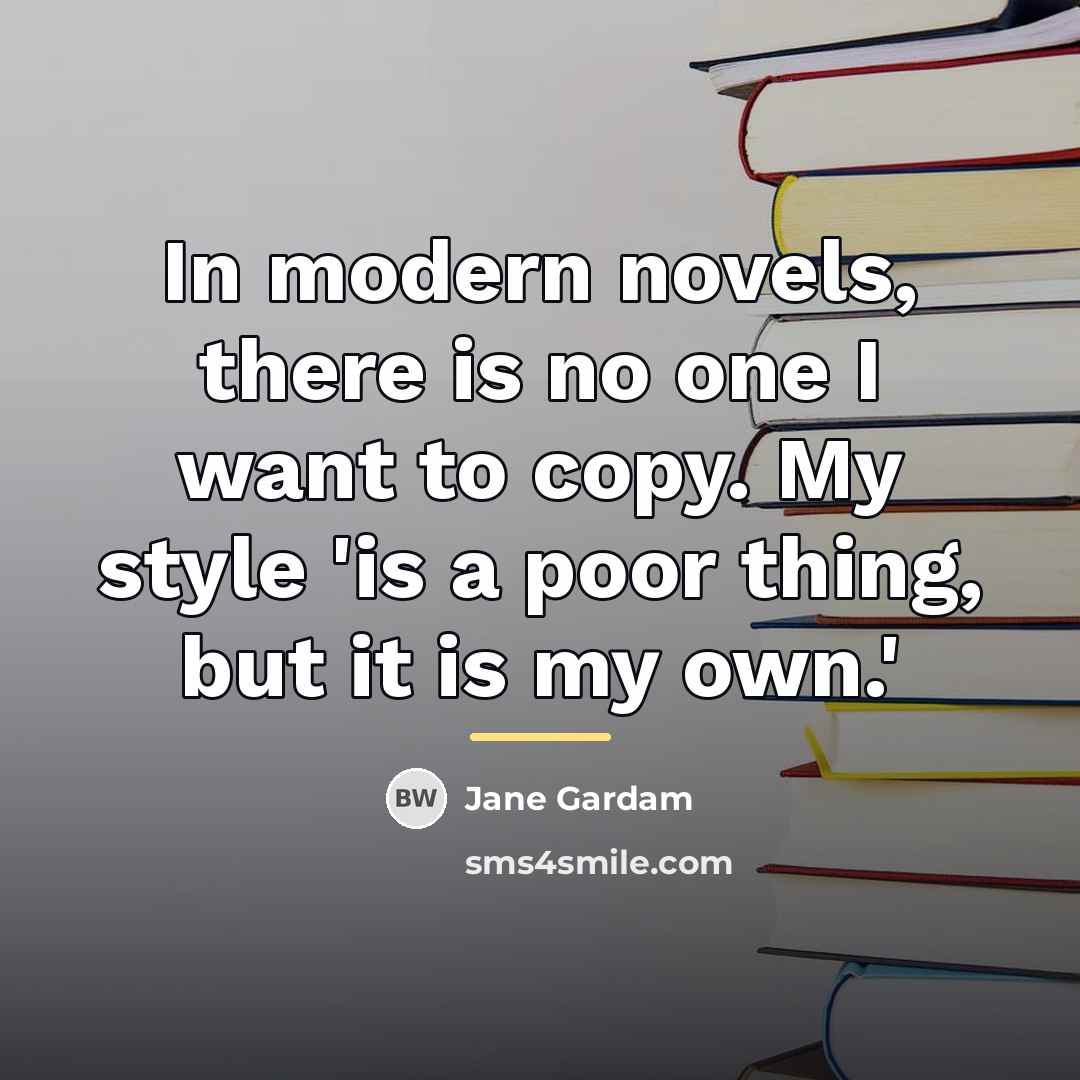 “In modern novels, there is no one I want to…” quote by Jane Gardam
