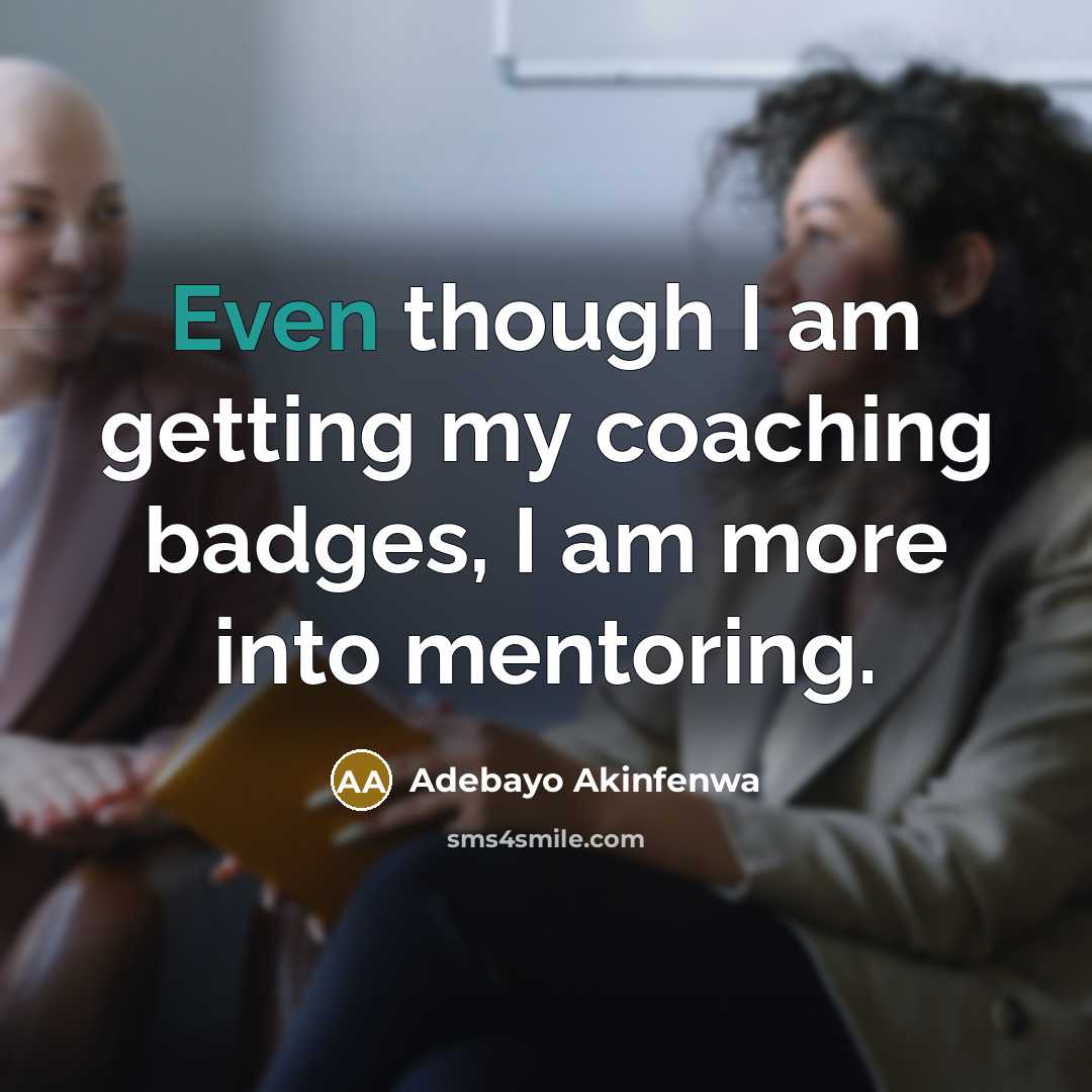 “Even though I am getting my coaching badges, I am…” quote by Adebayo Akinfenwa