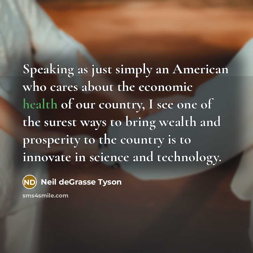 “Speaking as just simply an American who cares about the…” quote by Neil deGrasse Tyson