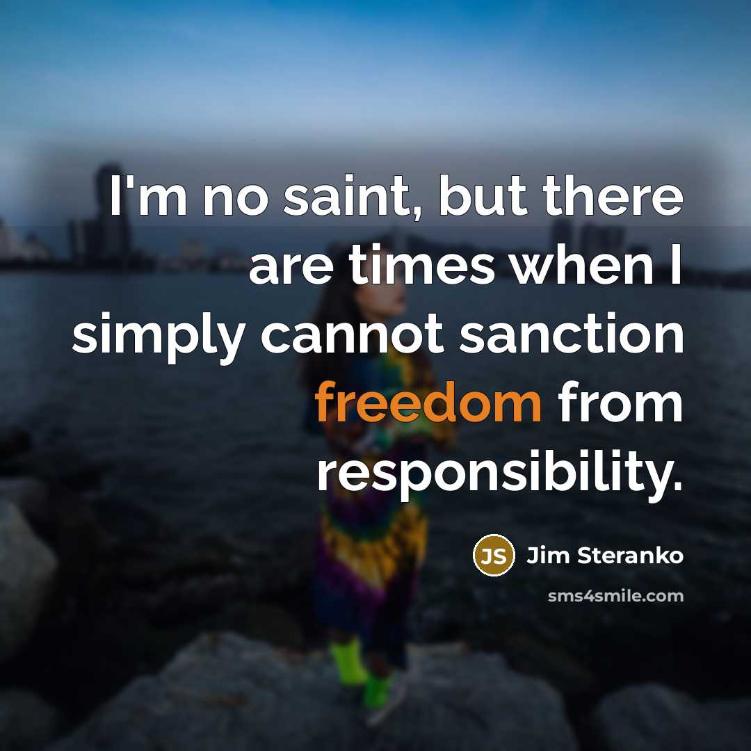 “I'm no saint, but there are times when I simply…” quote by Jim Steranko