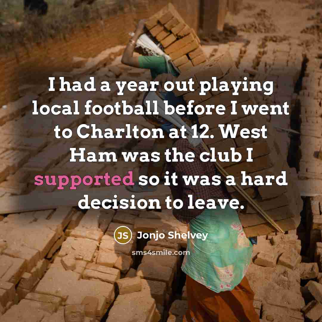“I had a year out playing local football before I…” quote by Jonjo Shelvey