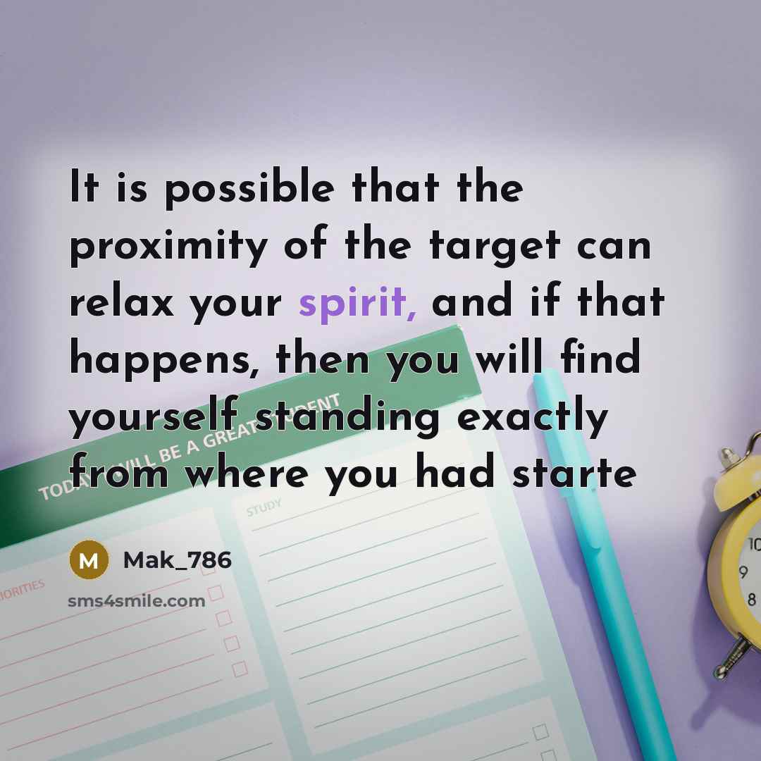 “It is possible that the proximity of the target can…” quote by Mak_786