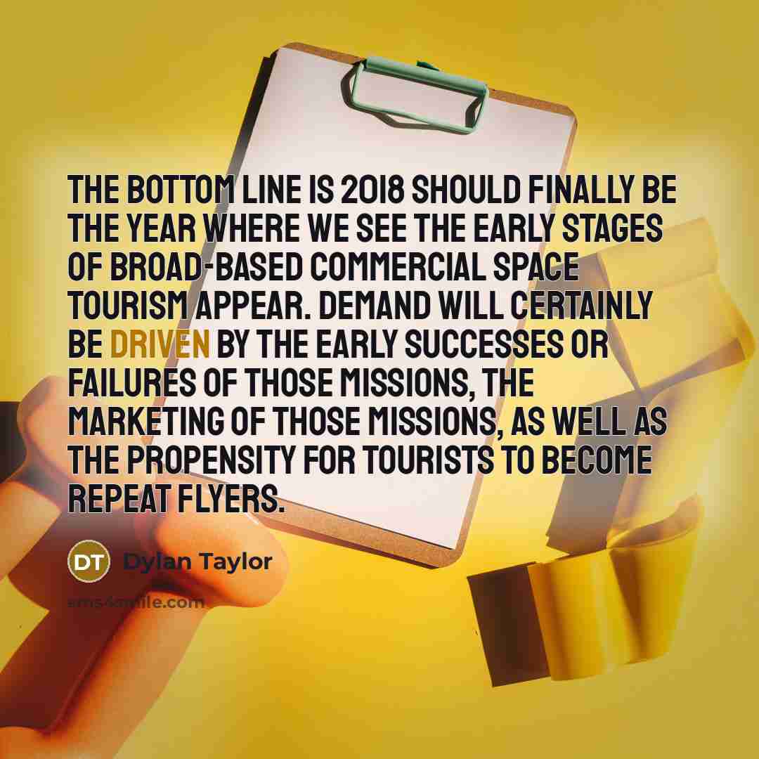 “The bottom line is 2018 should finally be the year…” quote by Dylan Taylor
