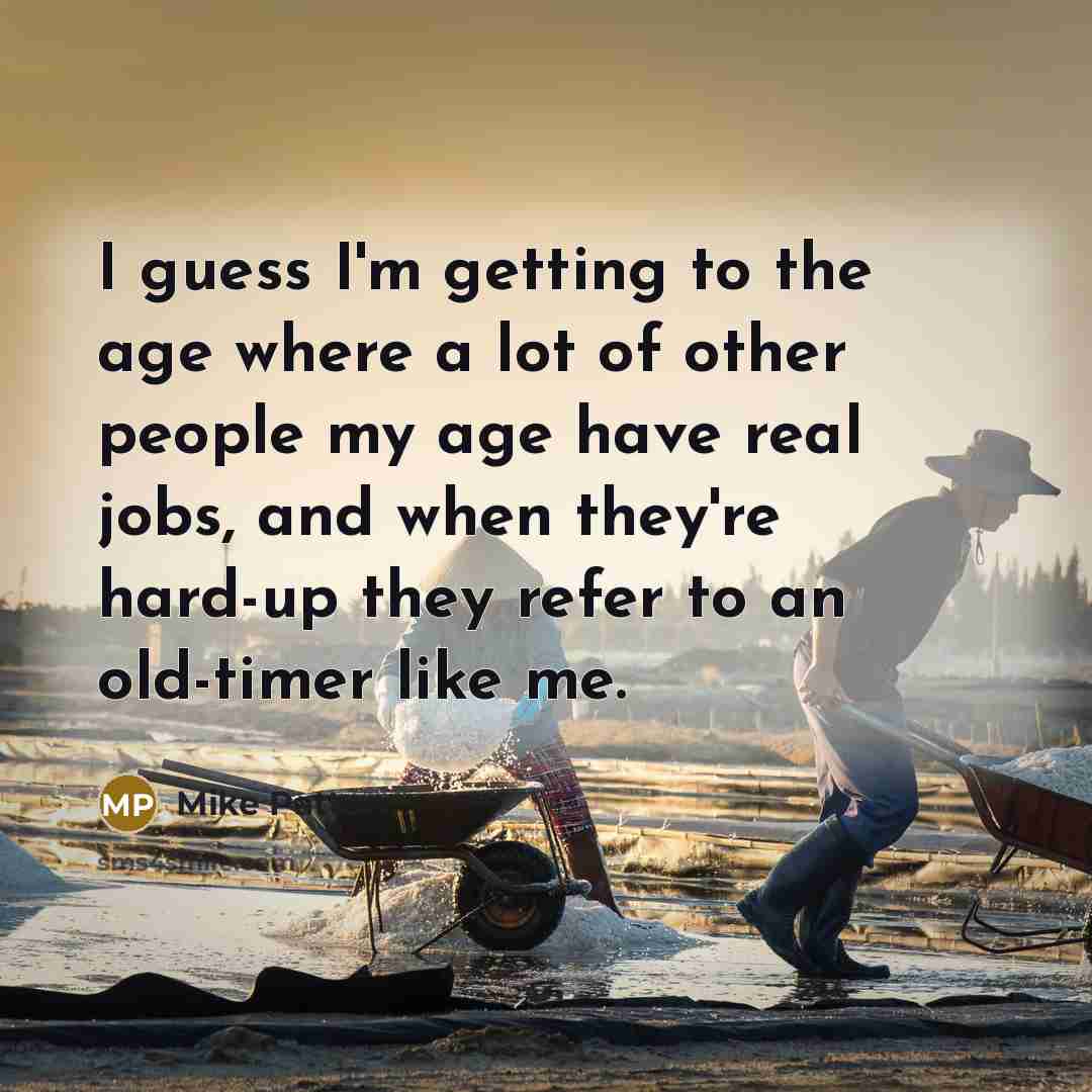 “I guess I'm getting to the age where a lot…” quote by Mike Patton