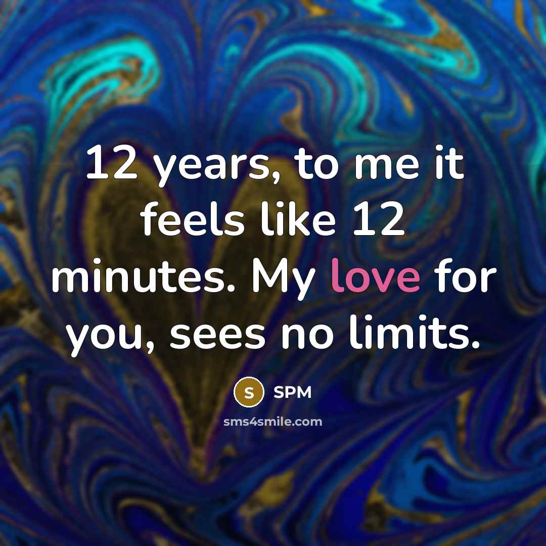 “12 years, to me it feels like 12 minutes. My…” quote by SPM