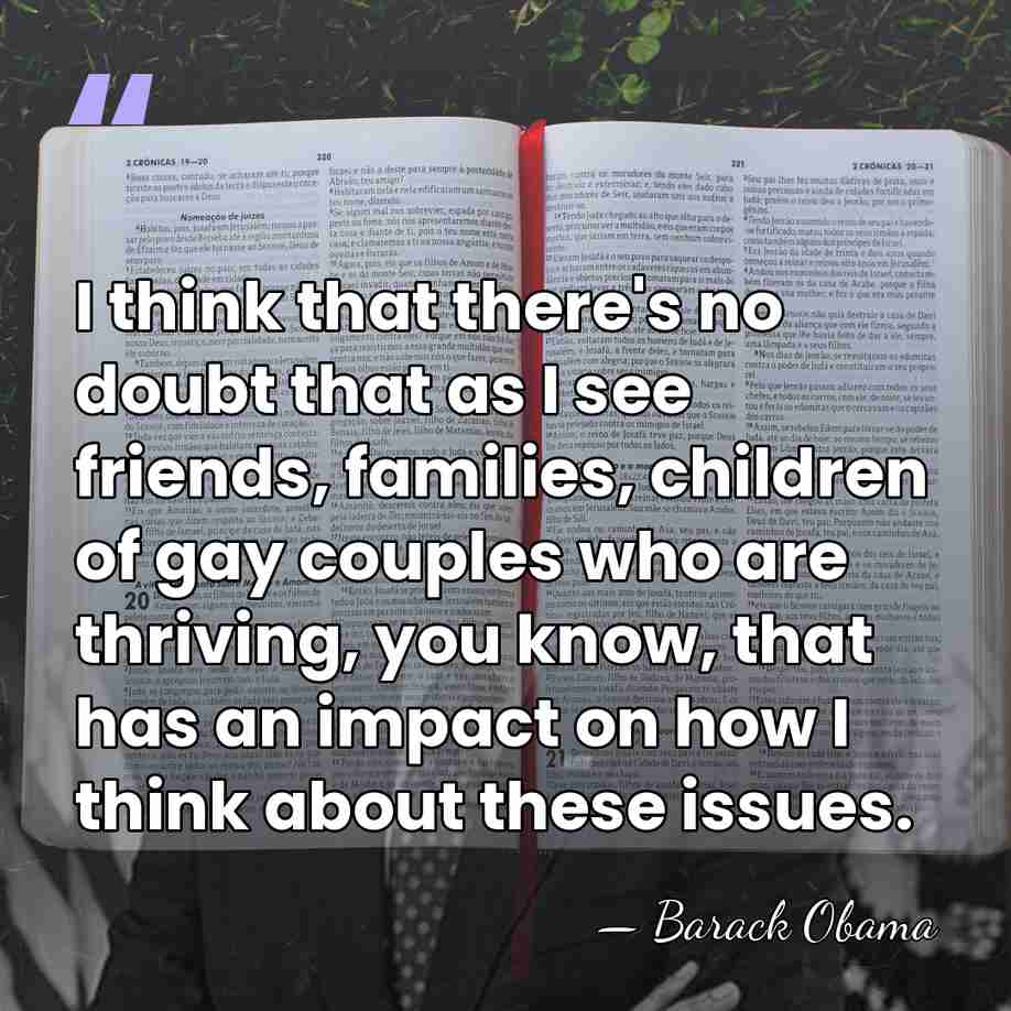 I think that there's no doubt that as I see friends, families,&hellip; - Barack Obama