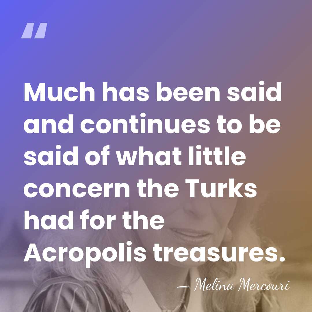 Much has been said and continues to be said of what little&hellip; - Melina Mercouri