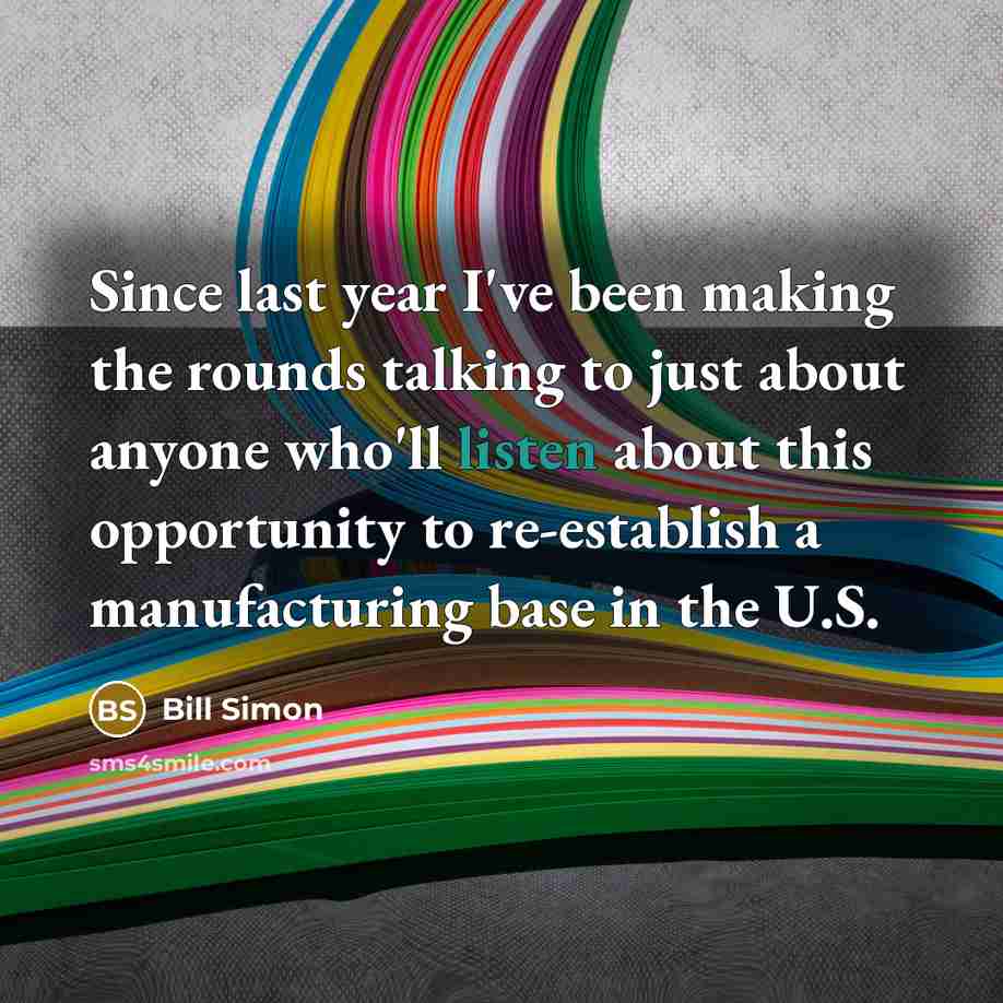 “Since last year I've been making the rounds talking to…” quote by Bill Simon