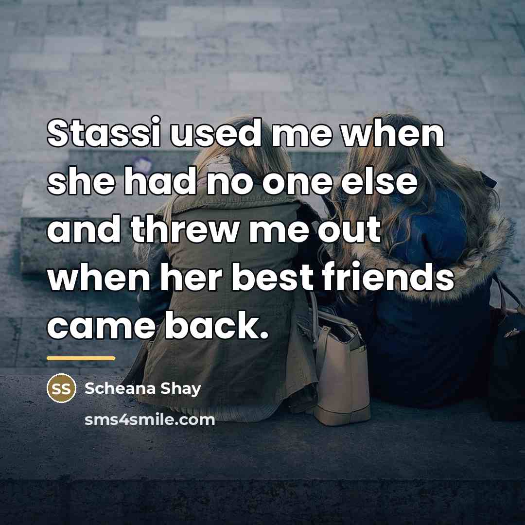 “Stassi used me when she had no one else and…” quote by Scheana Shay