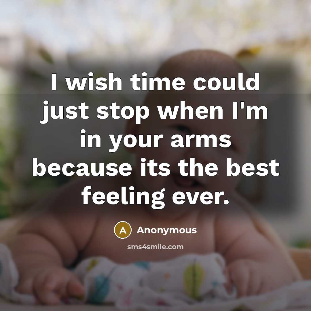 “I wish time could just stop when I'm in your…” quote by Anonymous
