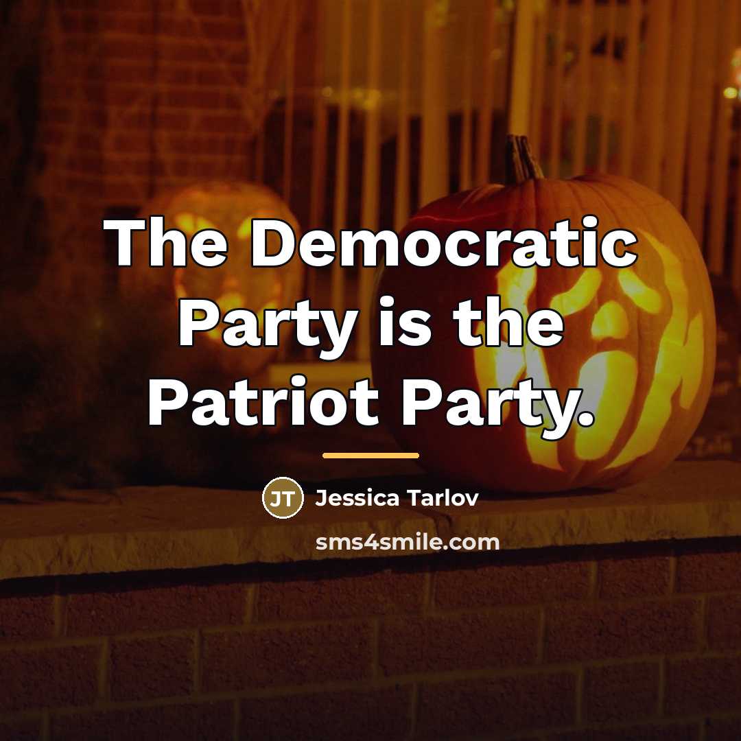 “The Democratic Party is the Patriot Party.…” quote by Jessica Tarlov