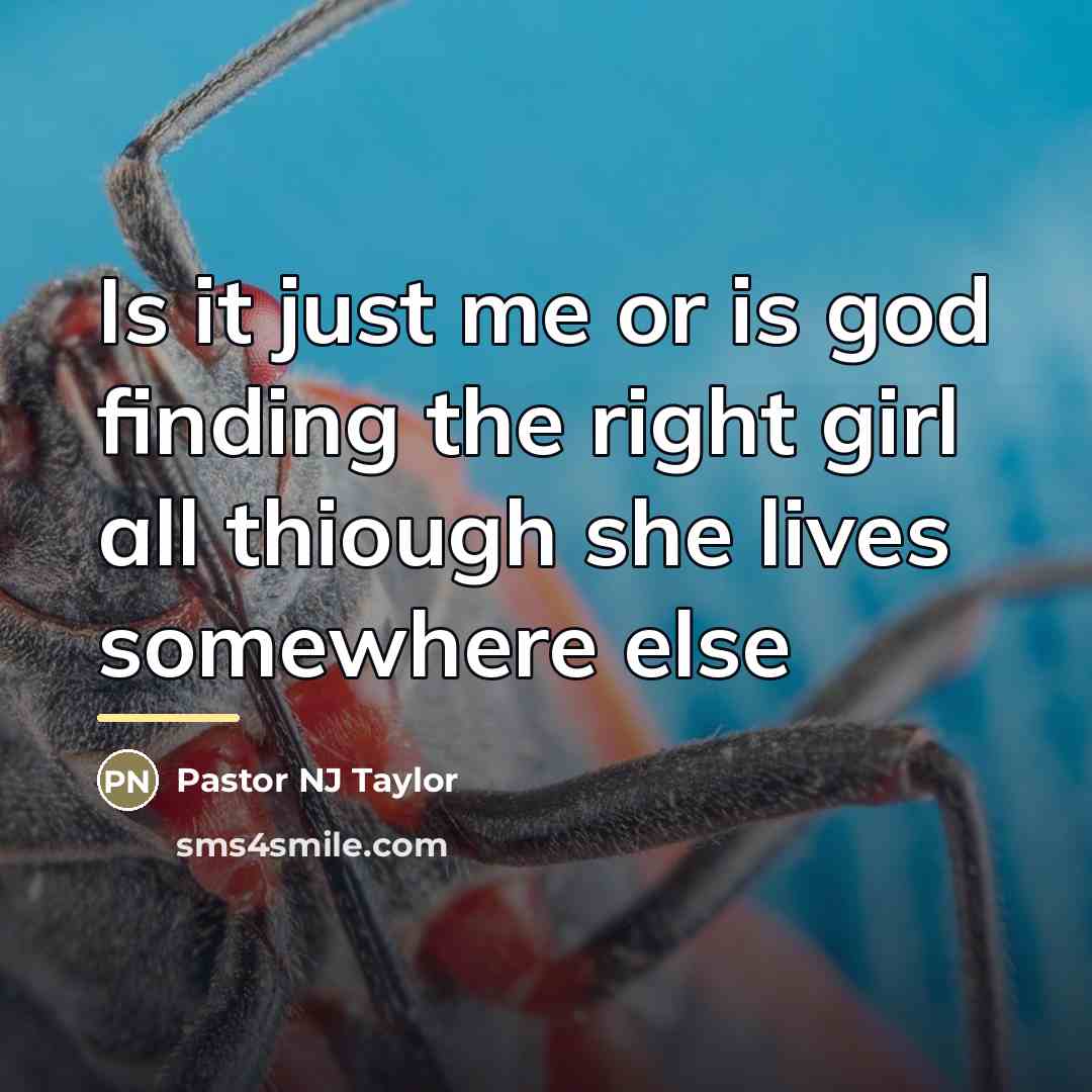 “Is it just me or is god finding the right…” quote by Pastor NJ Taylor