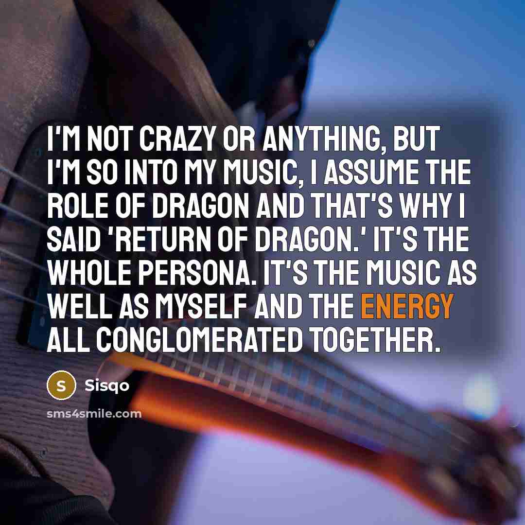 “I'm not crazy or anything, but I'm so into my…” quote by Sisqo