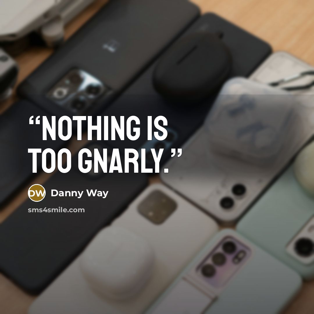 “Nothing is too gnarly.” quote by Danny Way