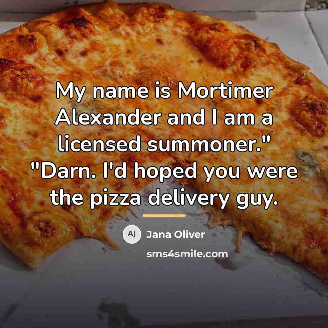 “My name is Mortimer Alexander and I am a licensed…” quote by Jana Oliver