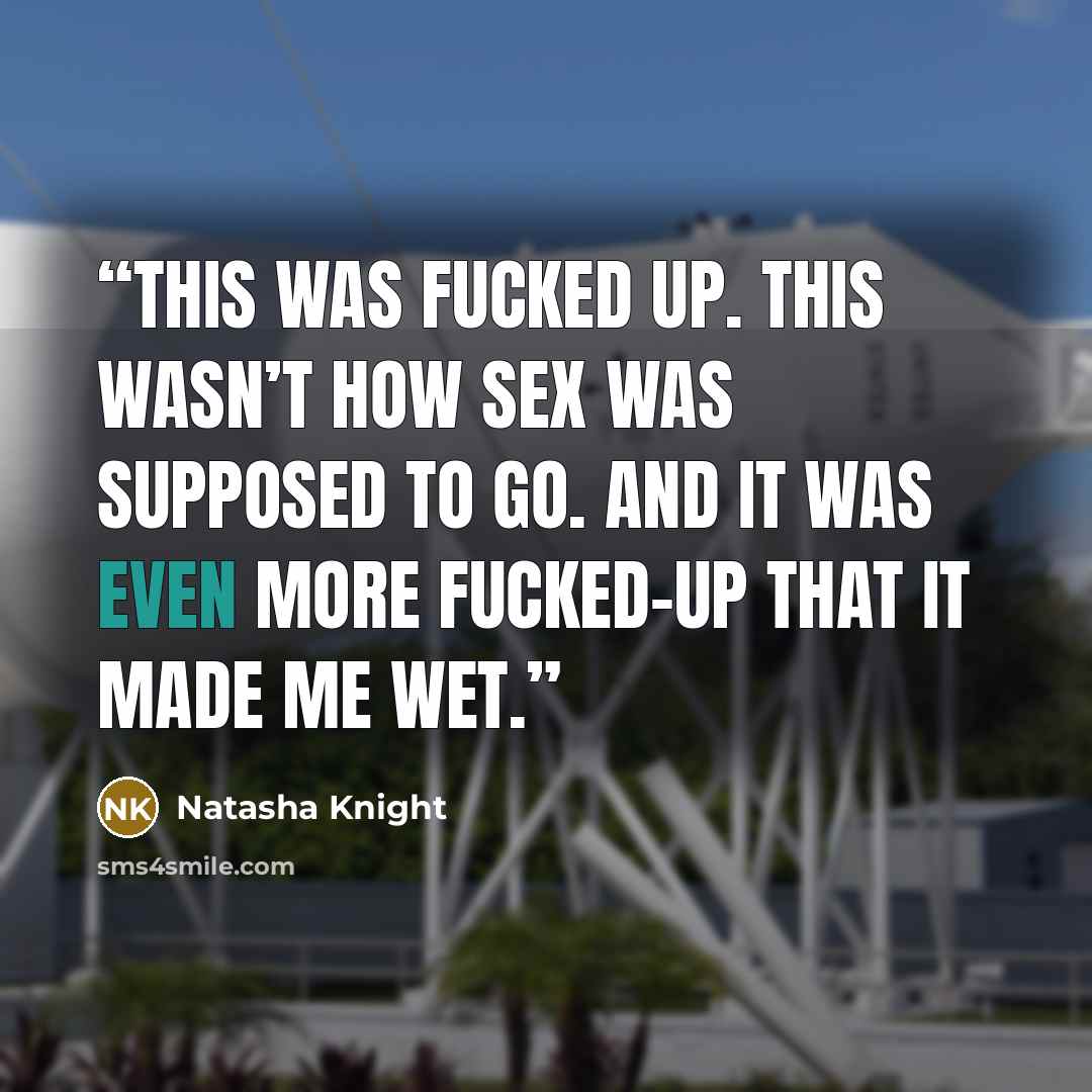 “This was fucked up. This wasn’t how sex was supposed to go. And it was even more fucked-up that it made me wet.” quote by Natasha Knight