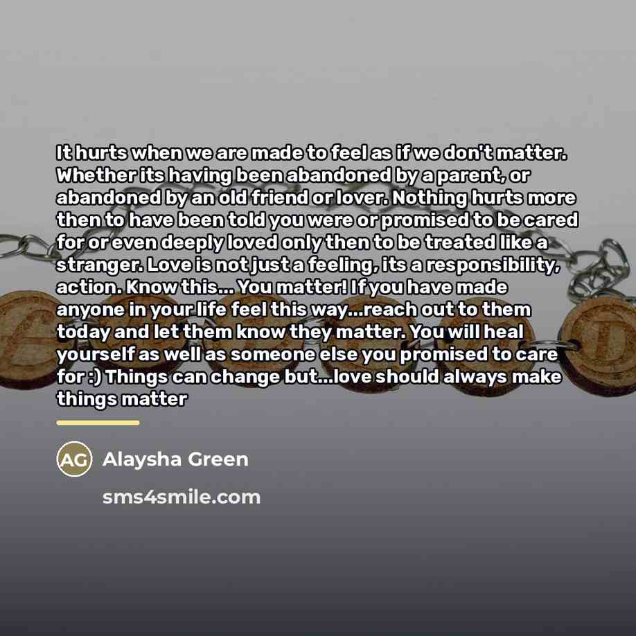 “It hurts when we are made to feel as if…” quote by Alaysha Green