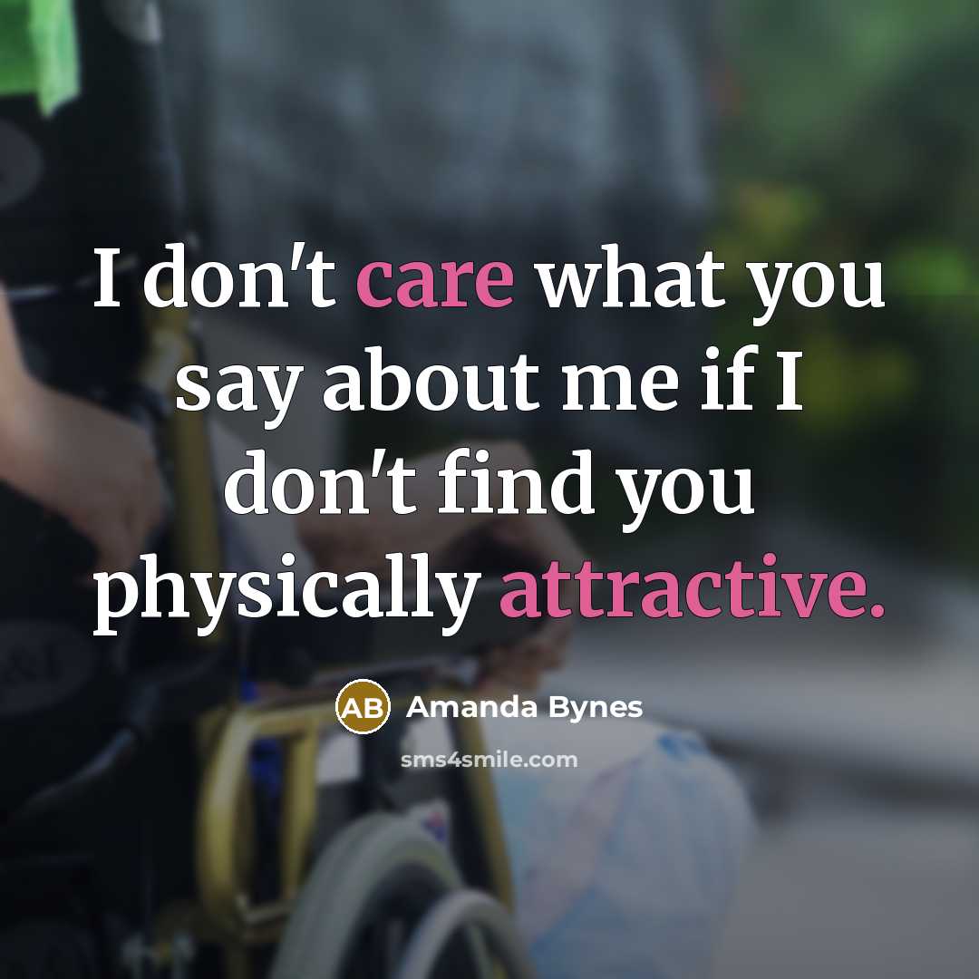 “I don't care what you say about me if I…” quote by Amanda Bynes
