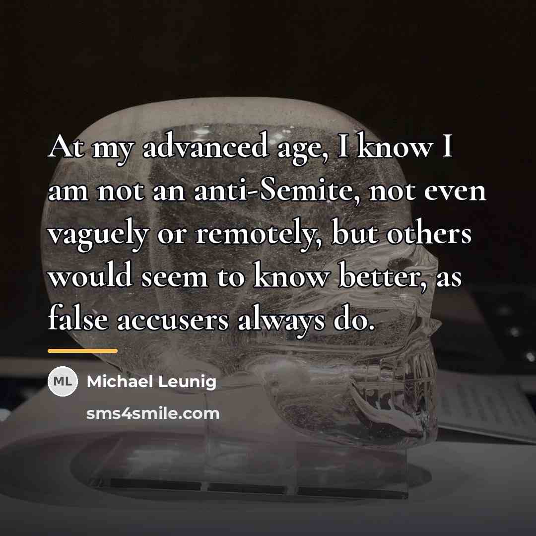 “At my advanced age, I know I am not an…” quote by Michael Leunig