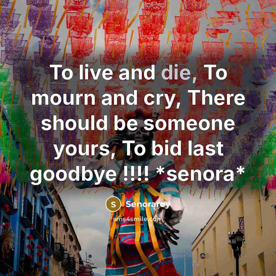 “To live and die, To mourn and cry, There should…” quote by Senoraroy