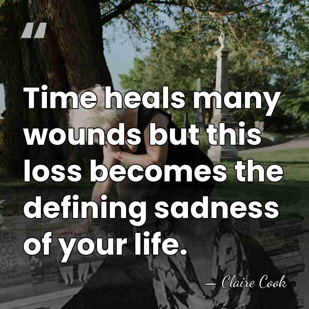 Time heals many wounds but this loss becomes the defining sadness of&hellip; - Claire Cook