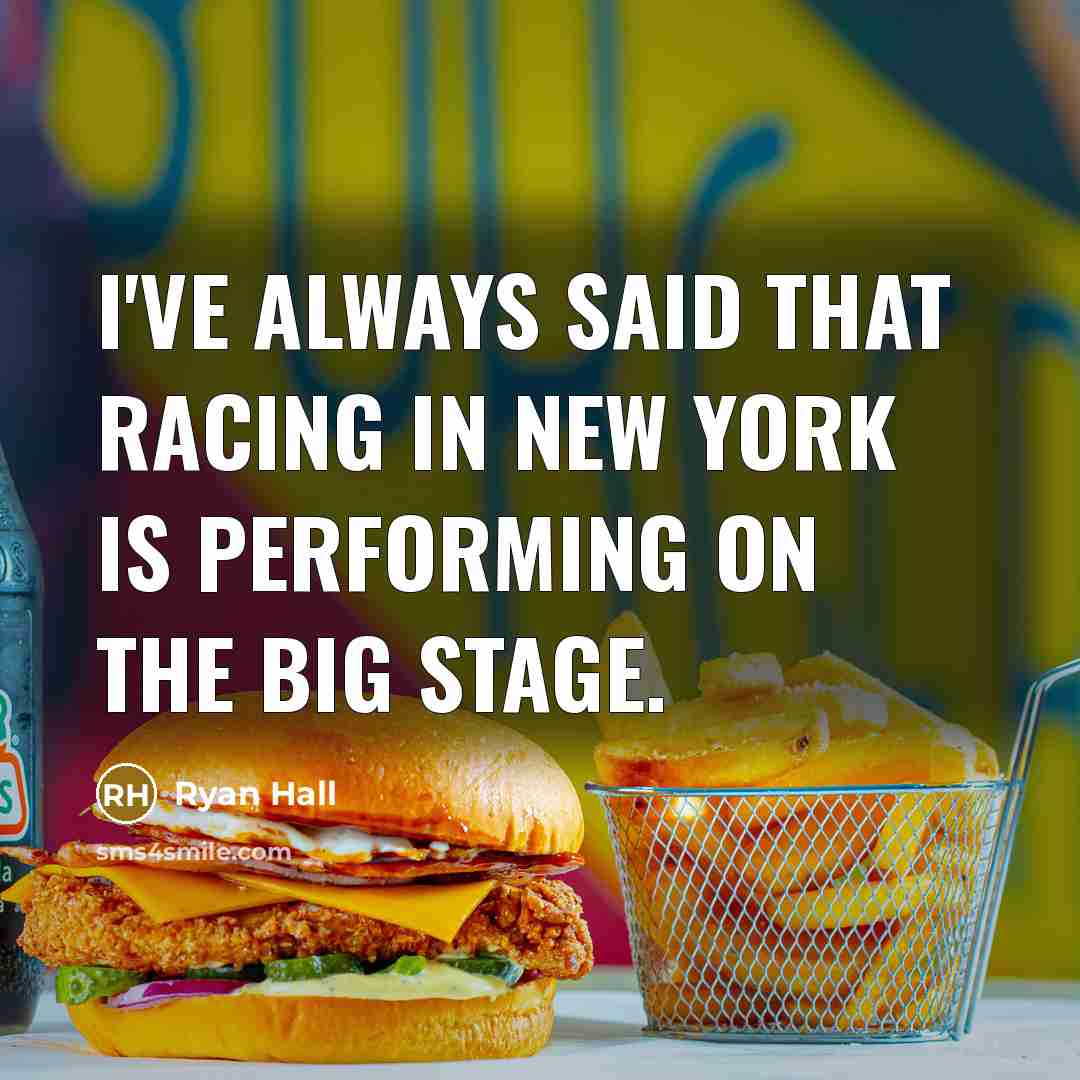 “I've always said that racing in New York is performing…” quote by Ryan Hall