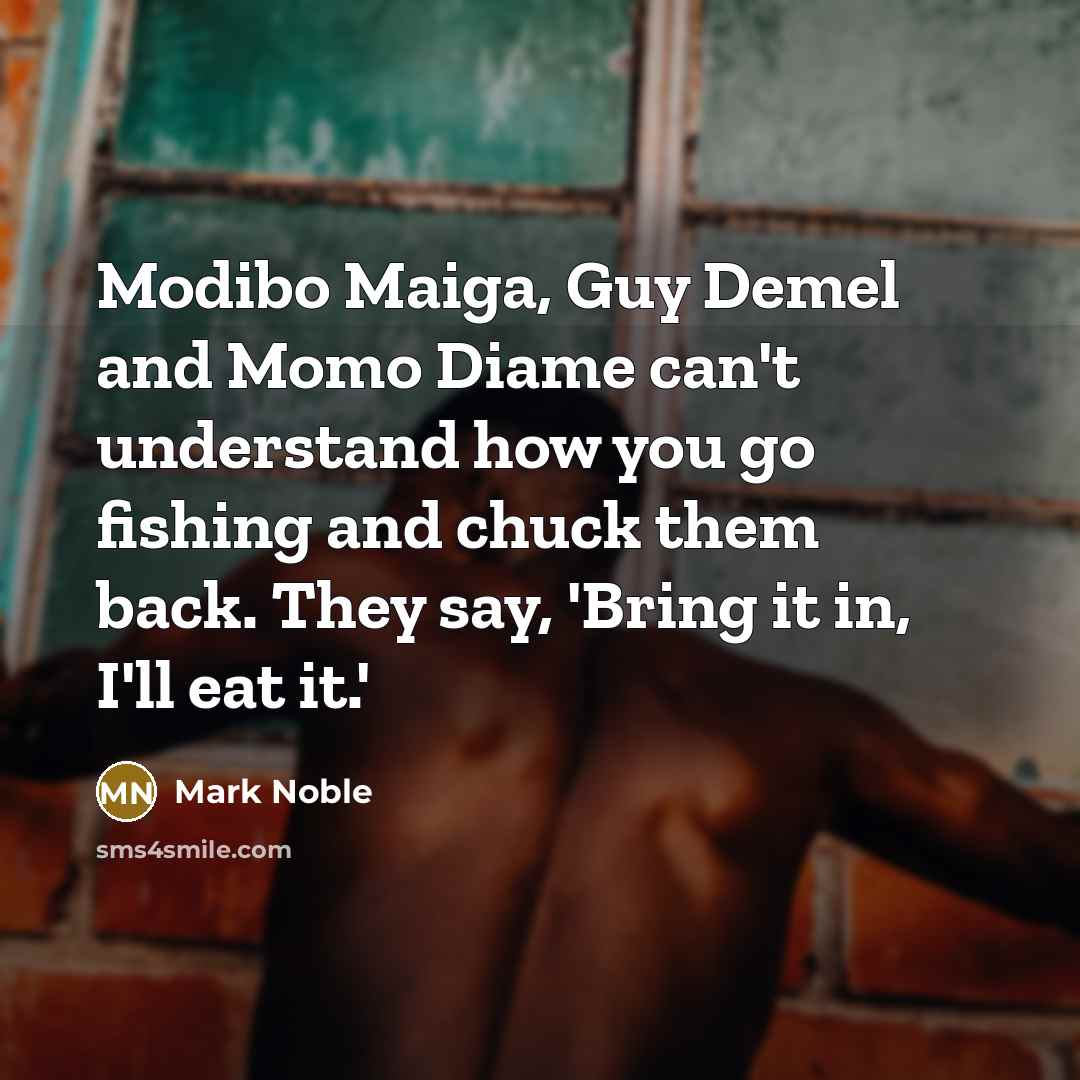 “Modibo Maiga, Guy Demel and Momo Diame can't understand how…” quote by Mark Noble